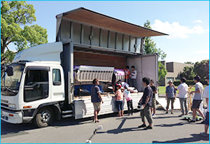 各行事・サークル活動の荷物の運搬に