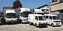運行するレンタカートラック各種