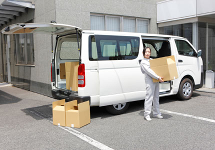 1tバン 積み込みイメージ