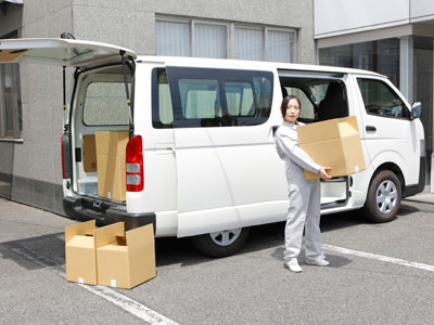 1tバン 積み込みイメージ