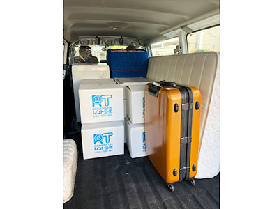 1tバン 積み込みイメージ